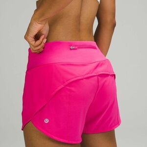 Lululemon Pink Speed Up Short 2.5”